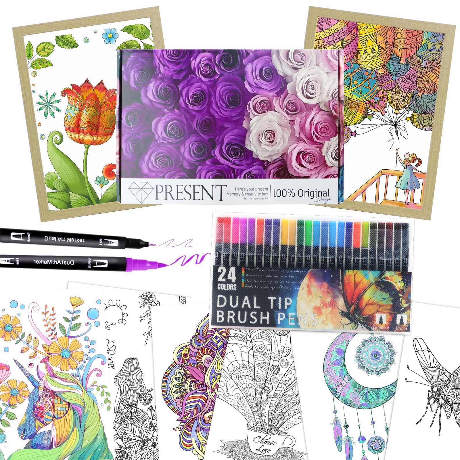 CKMOREL Adult Coloring Book - drawing | Mubboo