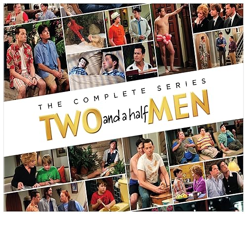 Nuevos dos y medio hombres la serie completa todas las 12 estaciones (DVD)