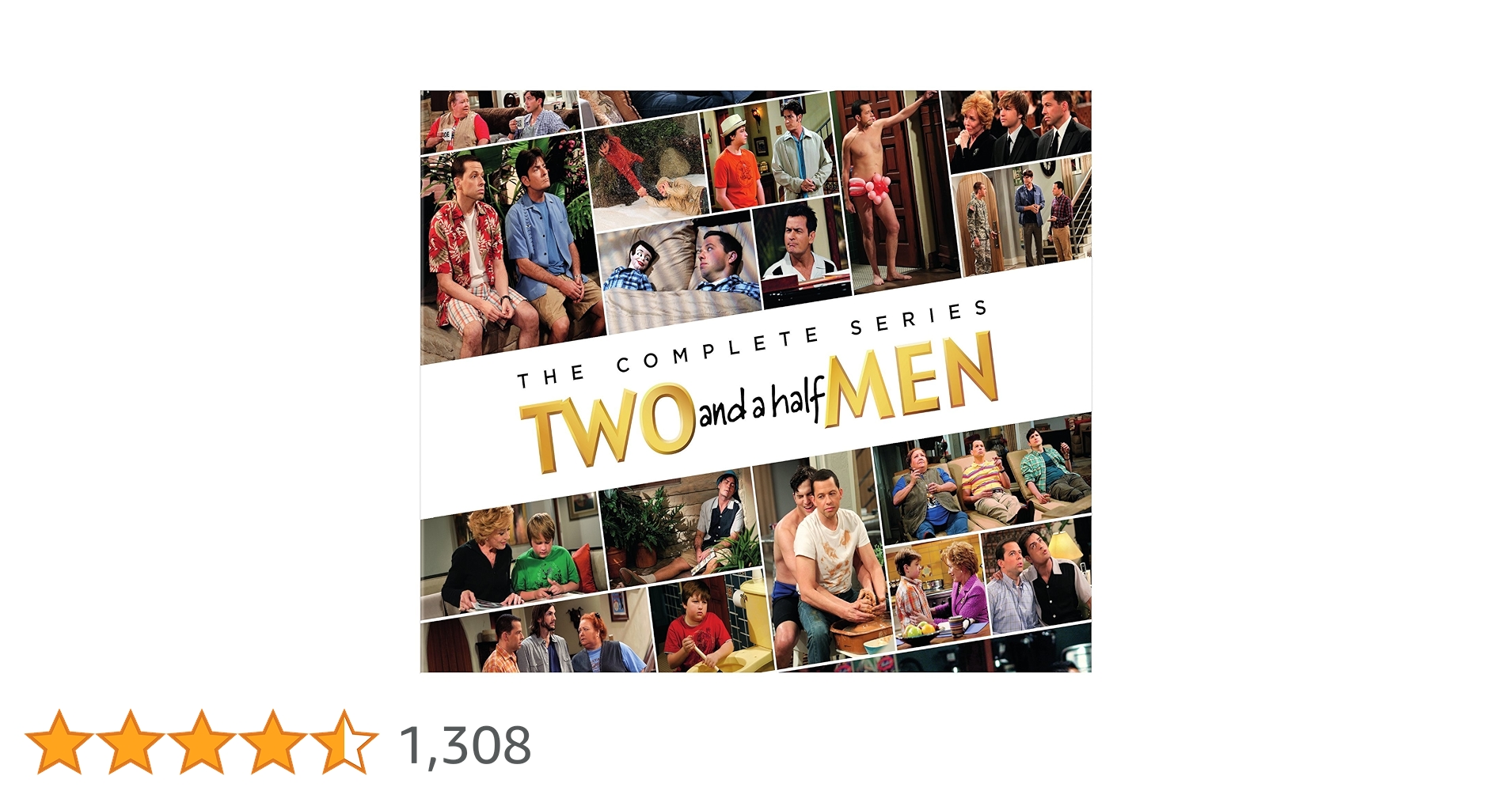 WARNER HOME VIDEO Two and a Half Men Complete Series DVD Boxset