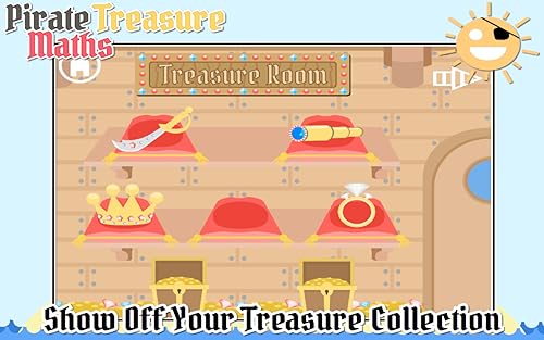 Pirate Treasure Maths – Fun kids addition learning game for little pirates aged 3 and over