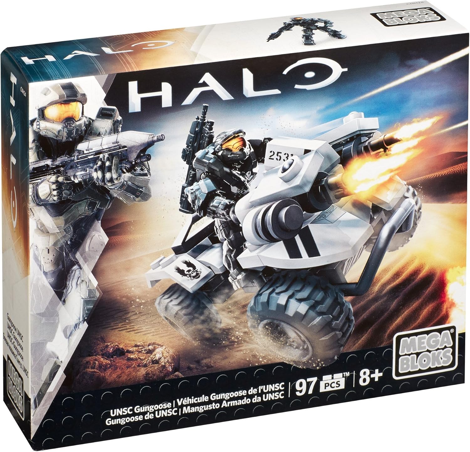 Get Special Price Mega Bloks Halo UNSC Gungoose Exclusive Discount 60% Price Mega Bloks Halo UNSC Gungoose