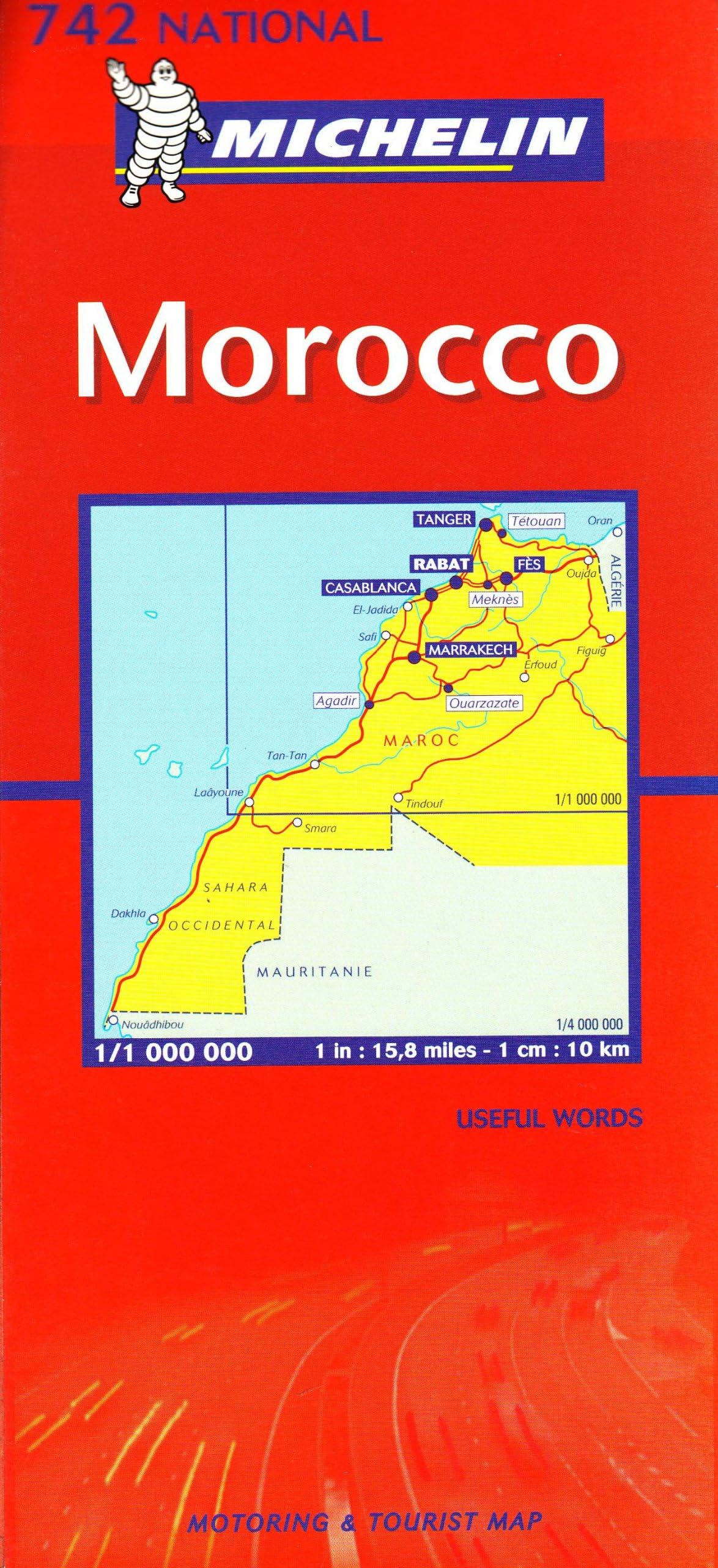 Morocco (Michelin National Maps)
