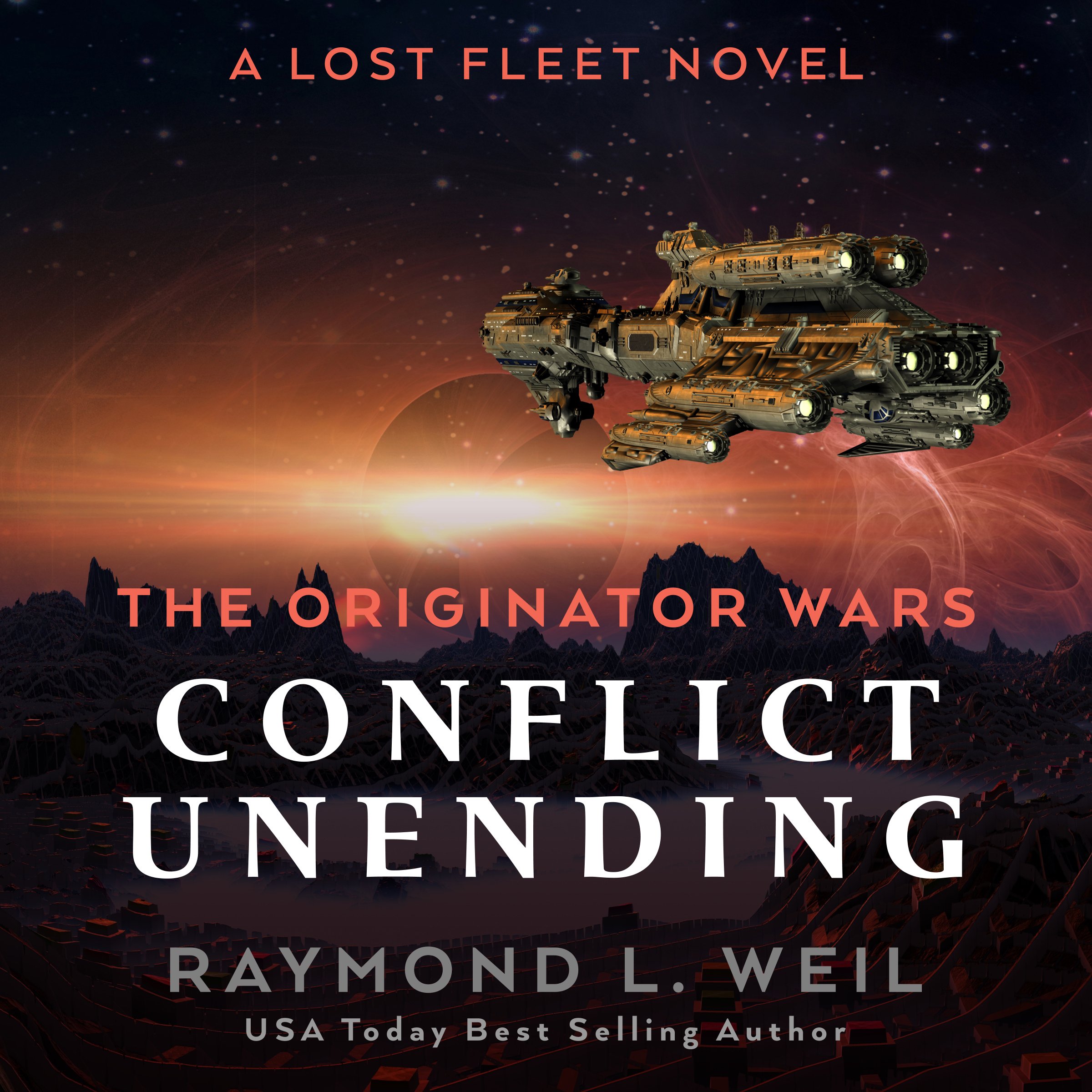 Cover art for The Originator Wars: Conflict Unending
