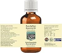 Vista 2 de Aceite esencial de azafrán puro (Crocus sativus) destilado al vapor 0.2 fl oz (0.16 oz)