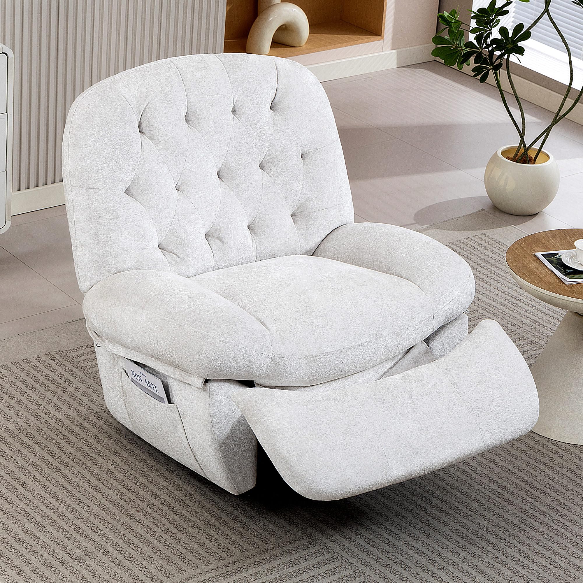 Fauteuil de relaxation fonction allongée manuelle pour soulager la fatigue du dos