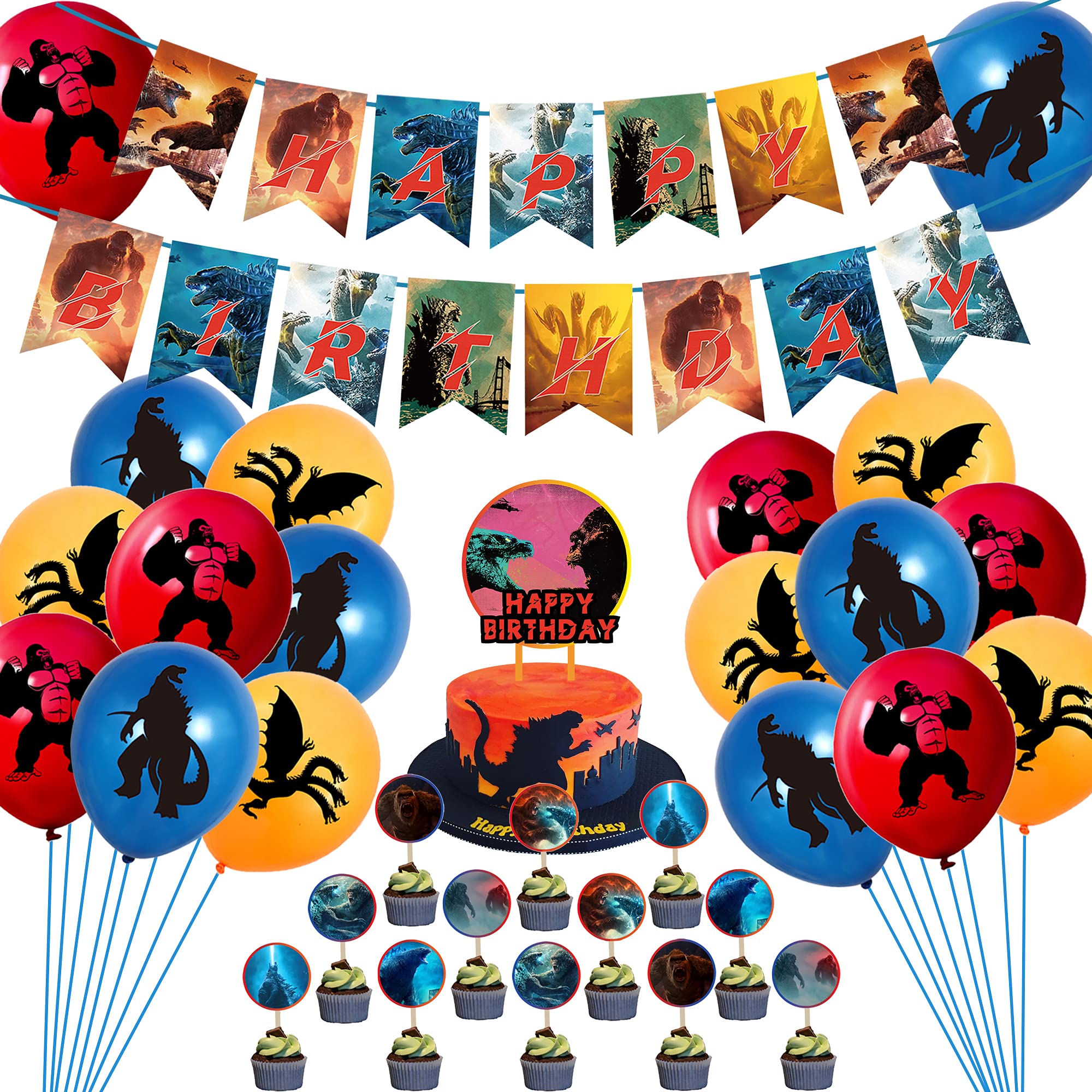 Buy JoyBo King Kong Party Supplies Decorations King Kong Birthday Party