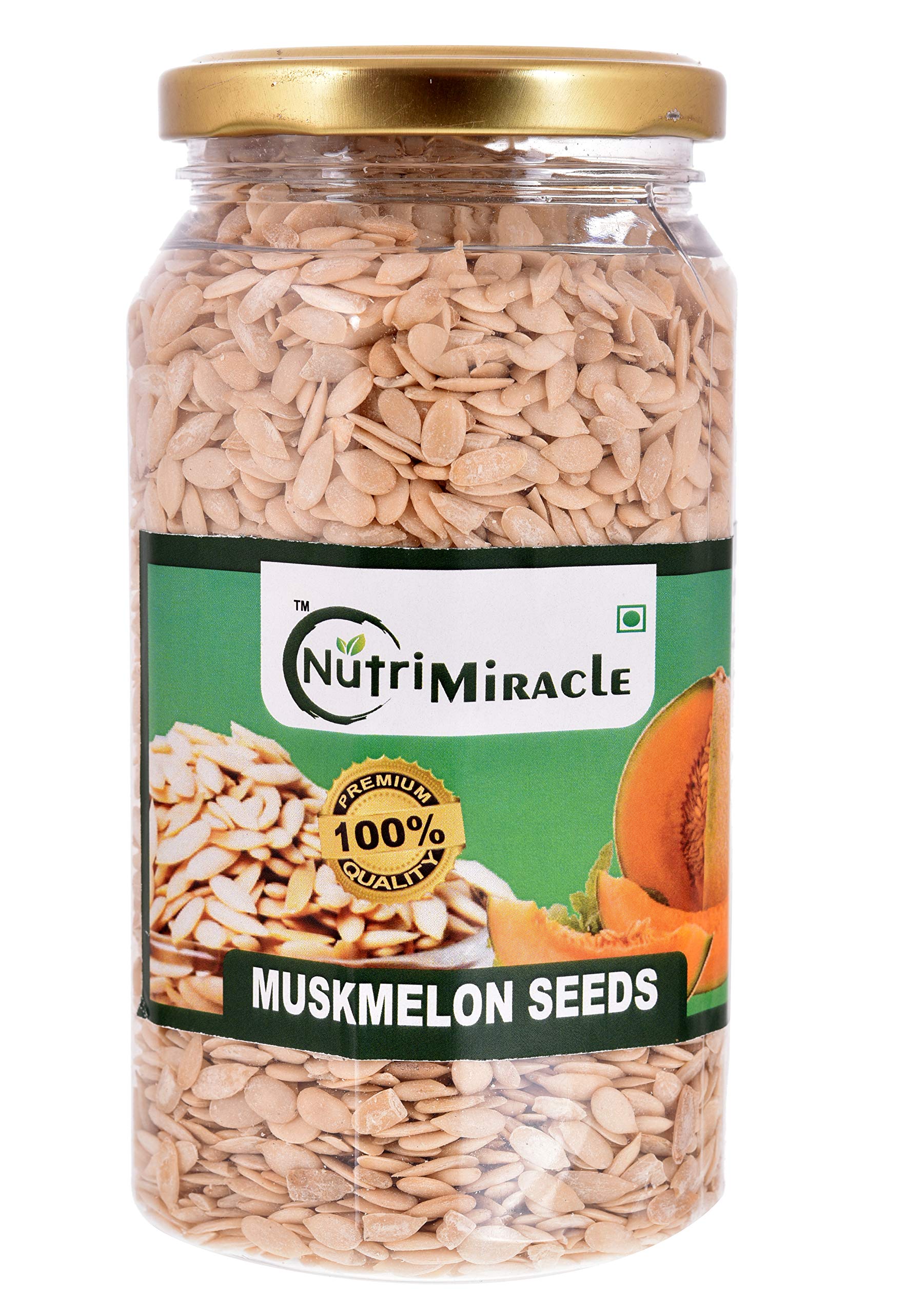 NUTRI MIRACLE Fresh Water Melon Seeds I Edible Seeds Super Food I Immunity Booster I Help In Weight Loss I 300gm