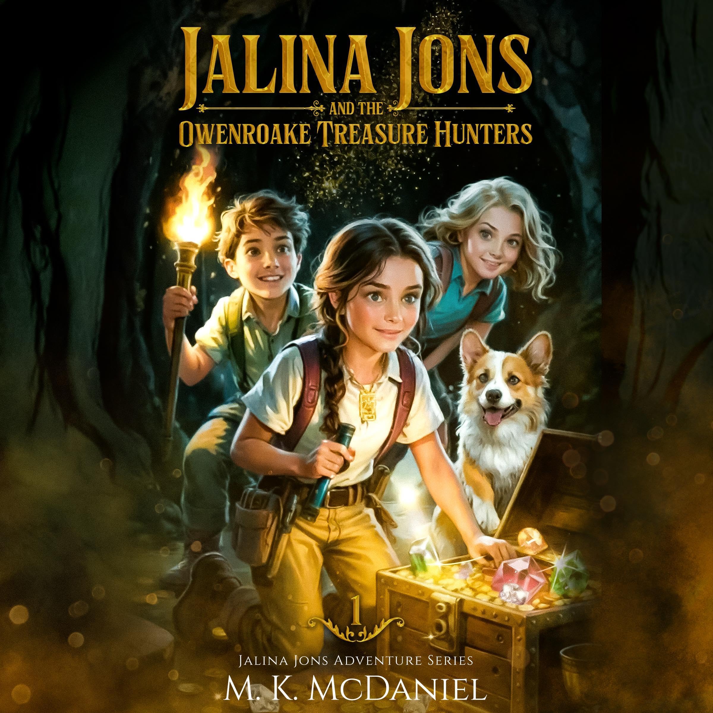 Cover art for Jalina Jons and the Owenroake Treasure Hunters