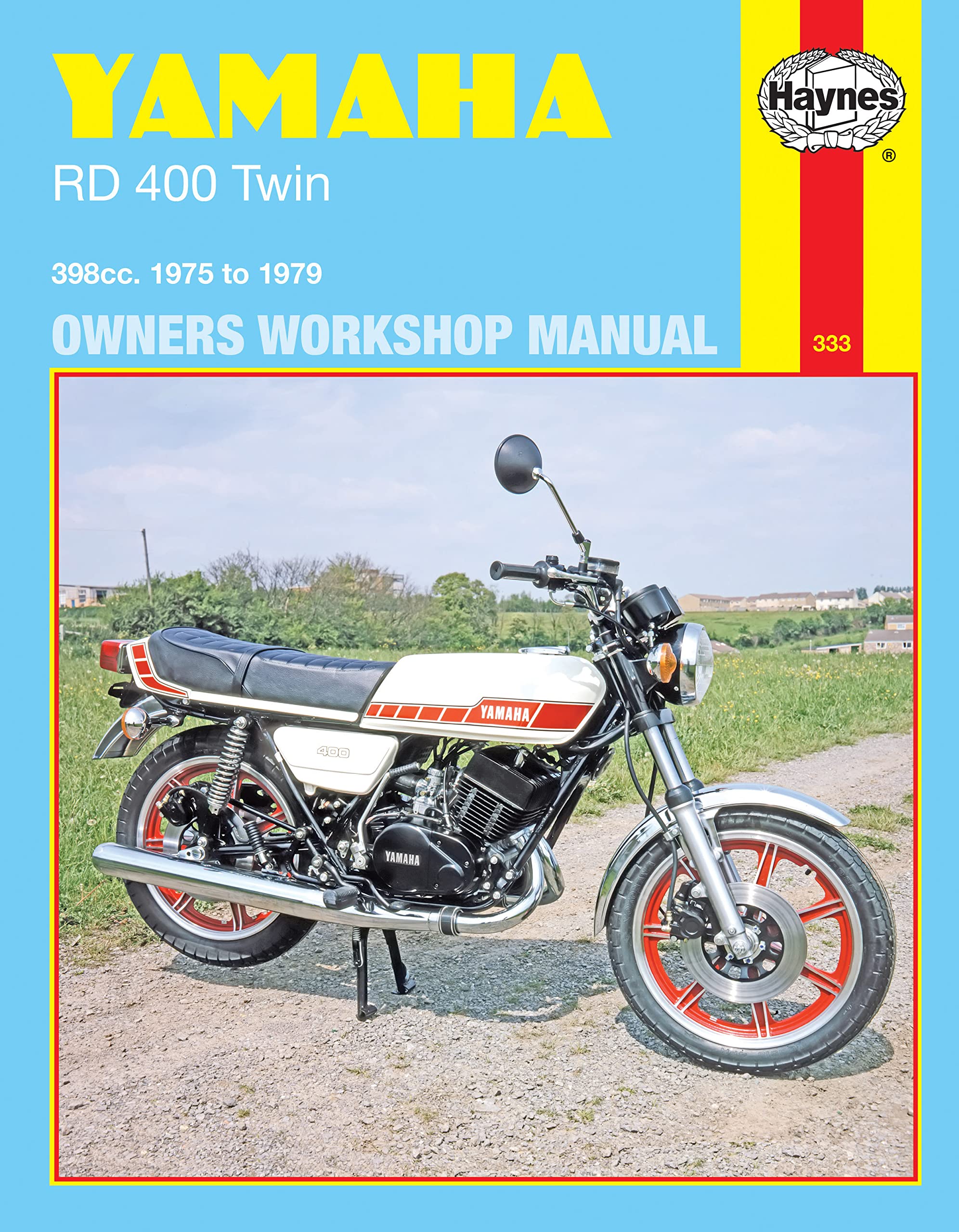 Haynes Manual 0333 for Yamaha RD400 Twin (75 - 79) workshop, service & repair