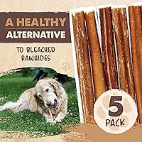 Vista 7 de Mighty Paw Naturals Palitos de buey para perros - Masticables de carne de res alimentada con pasto. Palitos de buey para perros de razas grandes