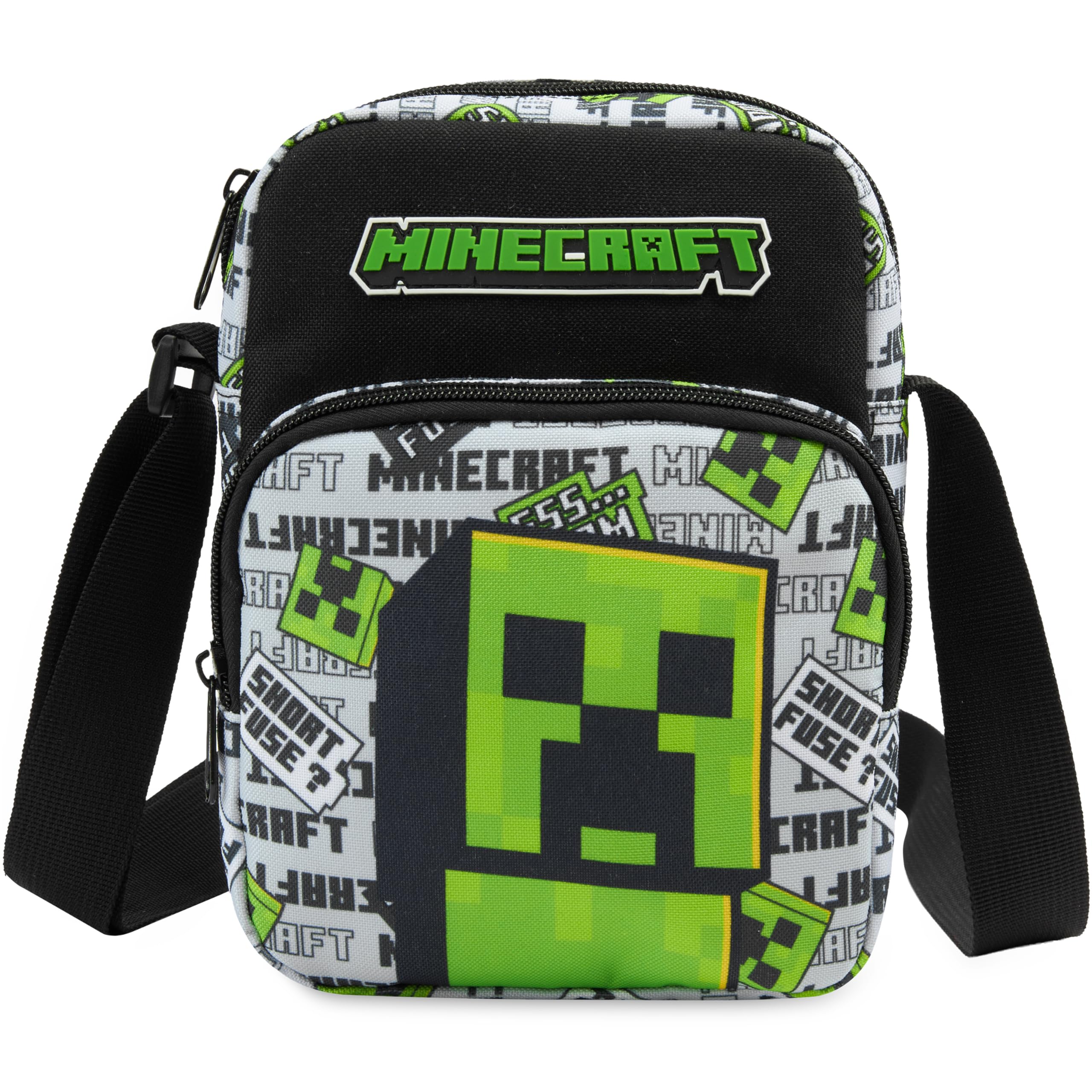 Get Trend One Piece | Minecraft | Lego x Ninjago Sac Bandoulière Garcon et Ado, Crossbody Bag Fermeture Eclair et Compartiment Multiple, Cadeau Garcon