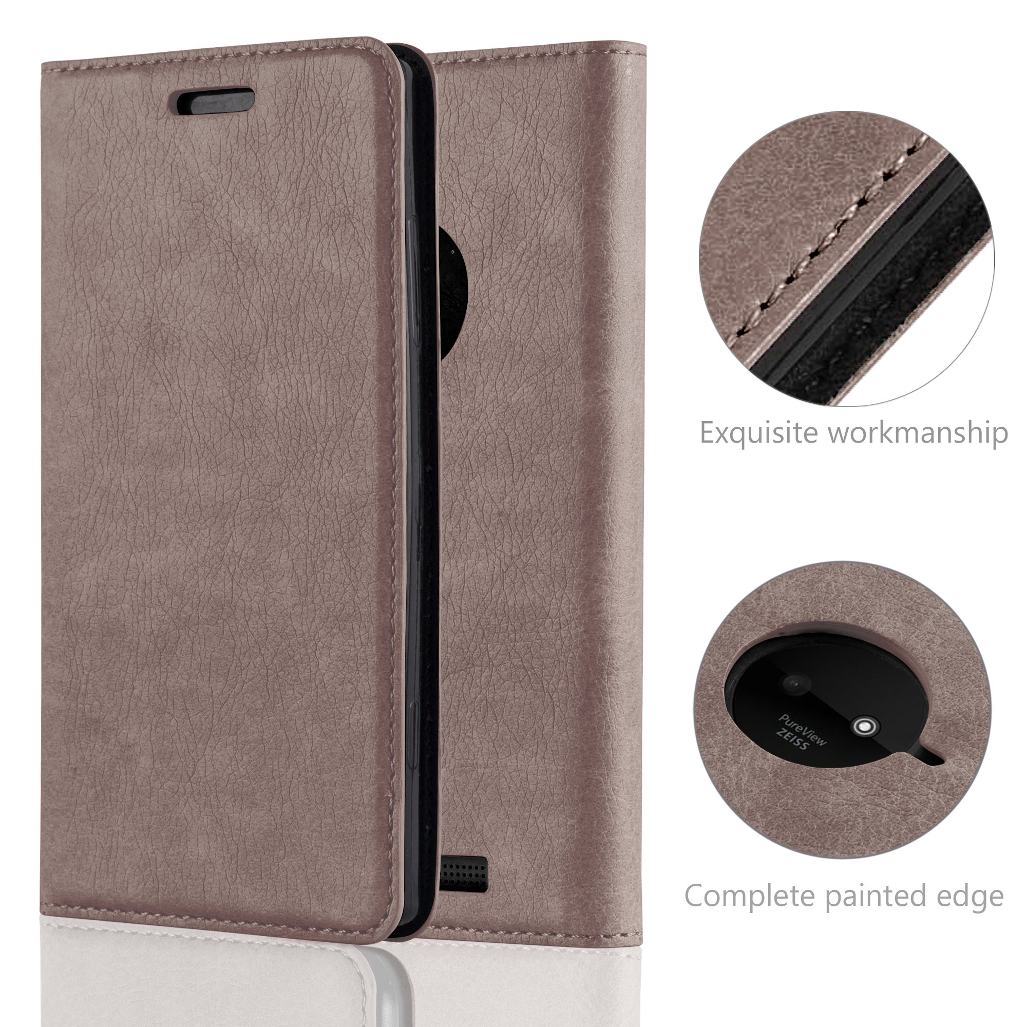 CADORABO Custodia Con Chiusura Magnetica, Funzione Stand E Tasca Per Le Carte Custodia Per Cellulare Per A72 Violetta Ametista 86057783