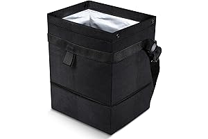 EcoNour Foldable Car Trash Can: Your Interior's Essential Companion