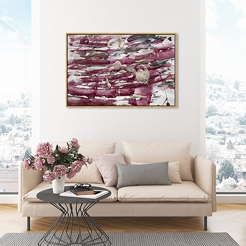 Miniatura 4 de The Oliver Gal Artist Co. Lienzo abstracto moderno para pared, diseño de sorbos de vino, sala de estar, dormitorio y baño, decoración del hogar, 45