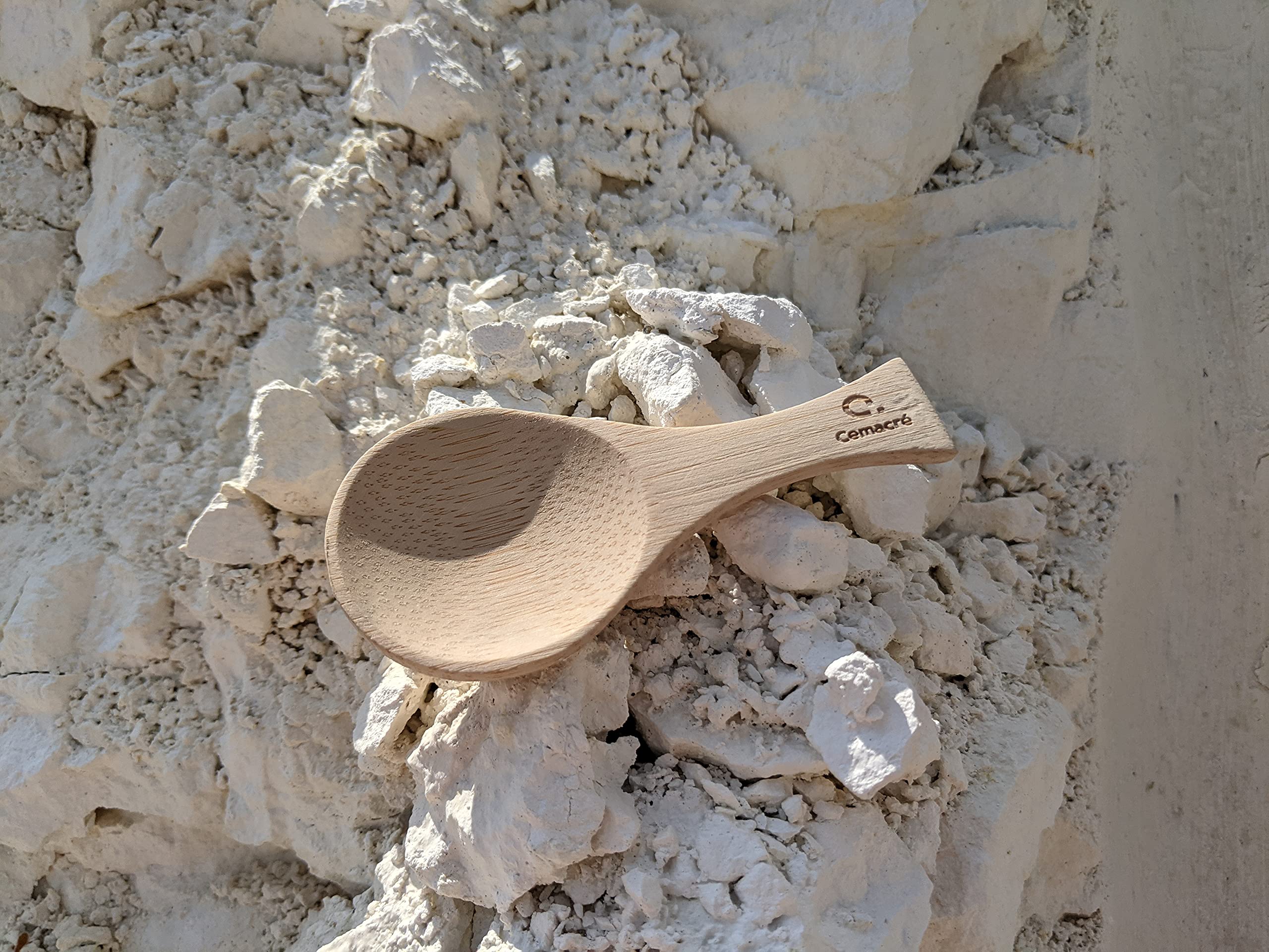 Blanc de Meudon – 1 kg – Fabricado en Borgoña – Polvo fino limpiador y ecológico + cuchara