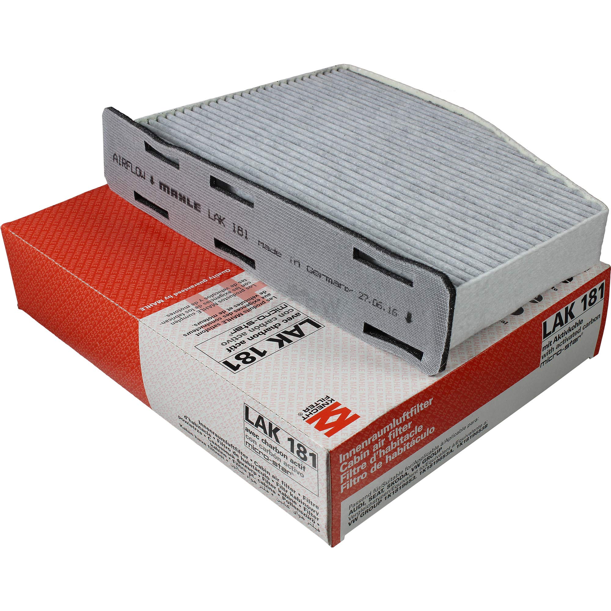 Pacchetto di ispezione pacchetto di manutenzione filtro con 5 l 0W-30 olio motore LongLife 3 FE, filtro dell'olio, filtro dell'aria abitacolo (carbone attivo) vite di scarico dell'olio