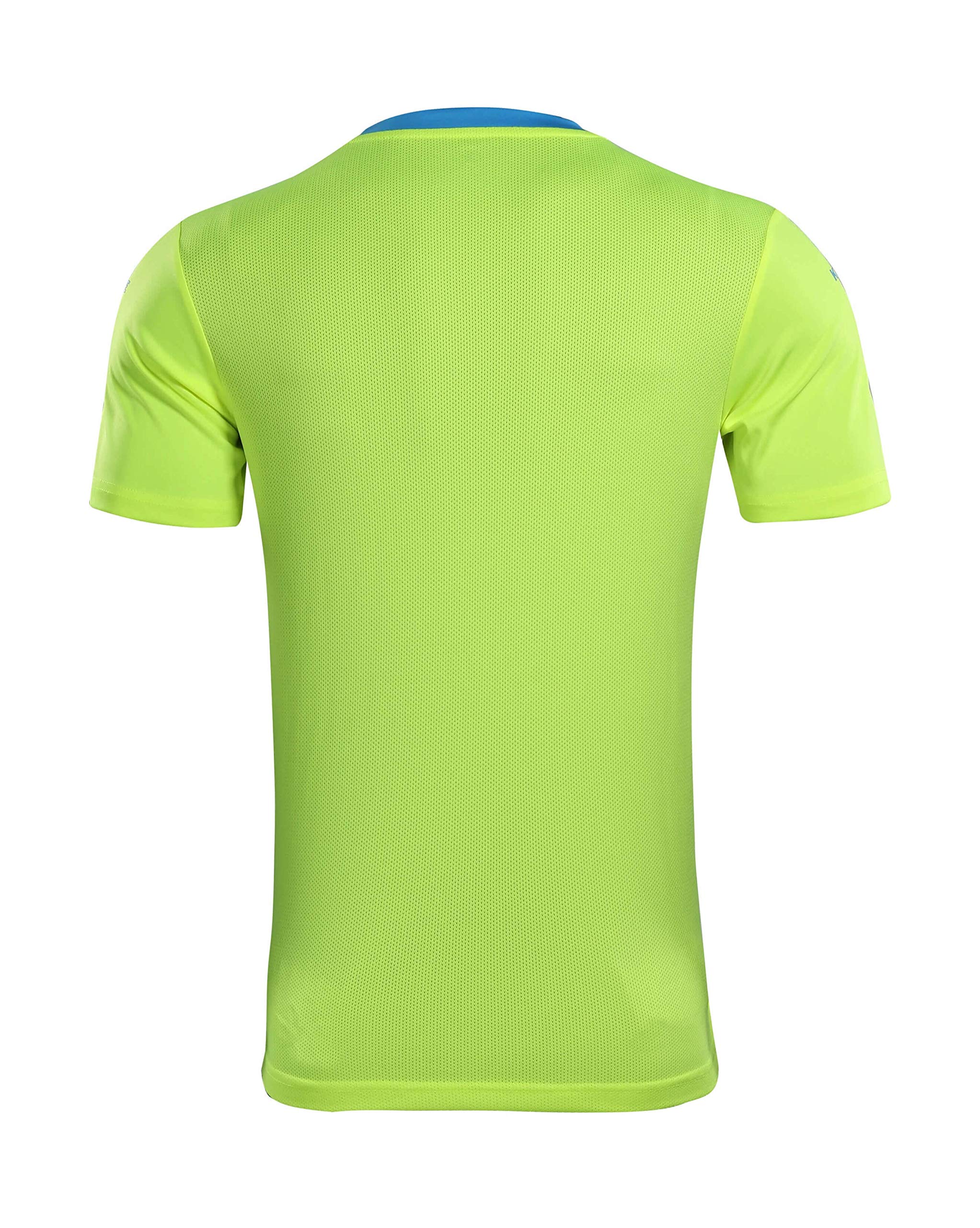 Ensemble uniforme de gardien de but à manches courtes - Ensemble comprenant jersey, short et chaussettes - Coussinets de protection sur short - Jaune - XX-Large