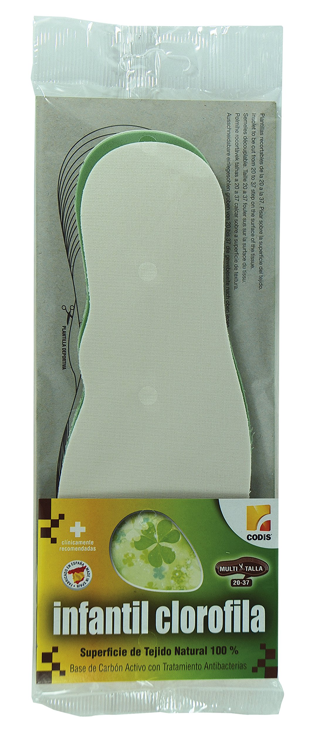 CODIS Templates Children Standard Chlorophyll