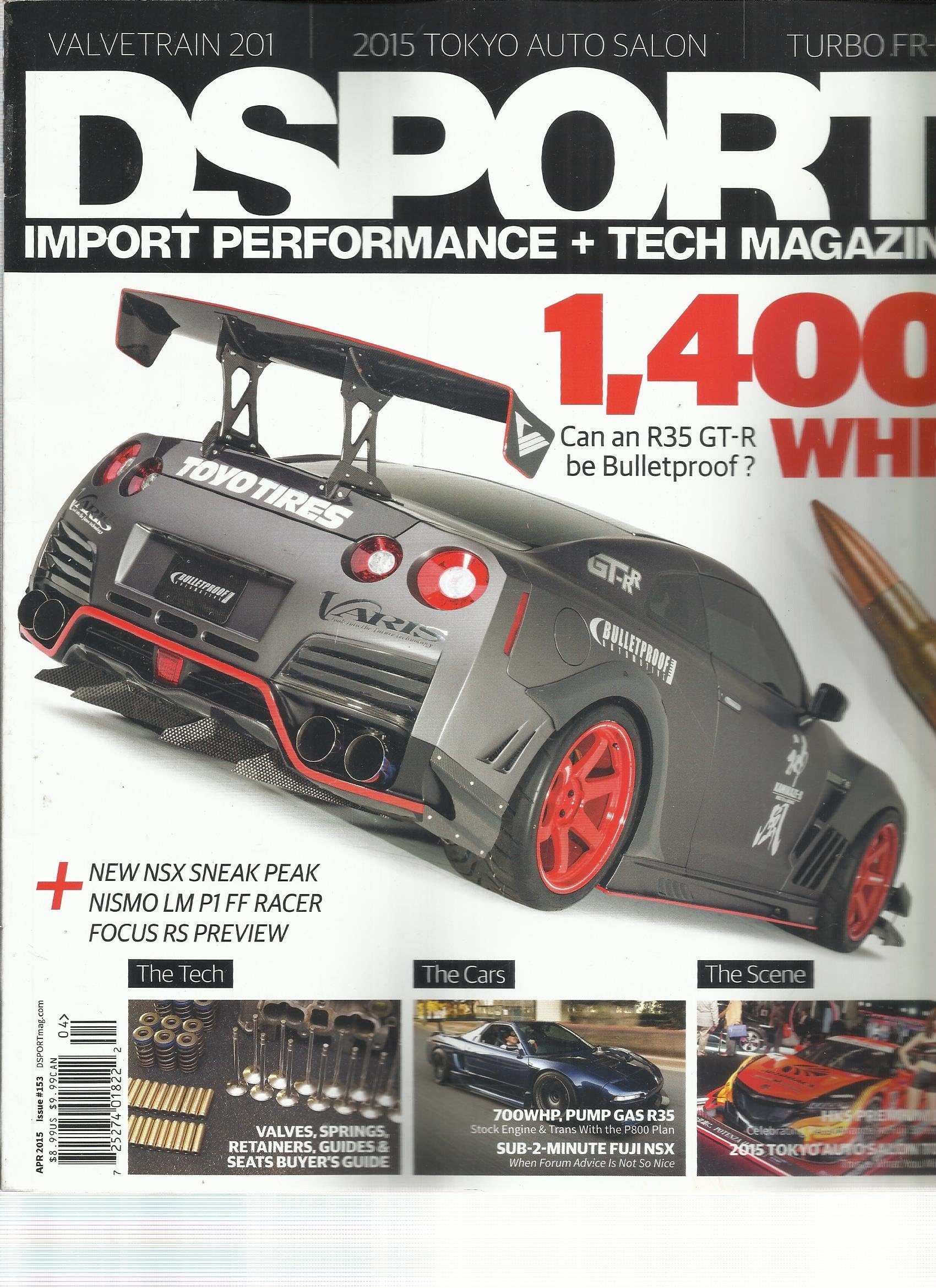 Dsport Import Performance + Tech Magazine April 2015 Issue # 153