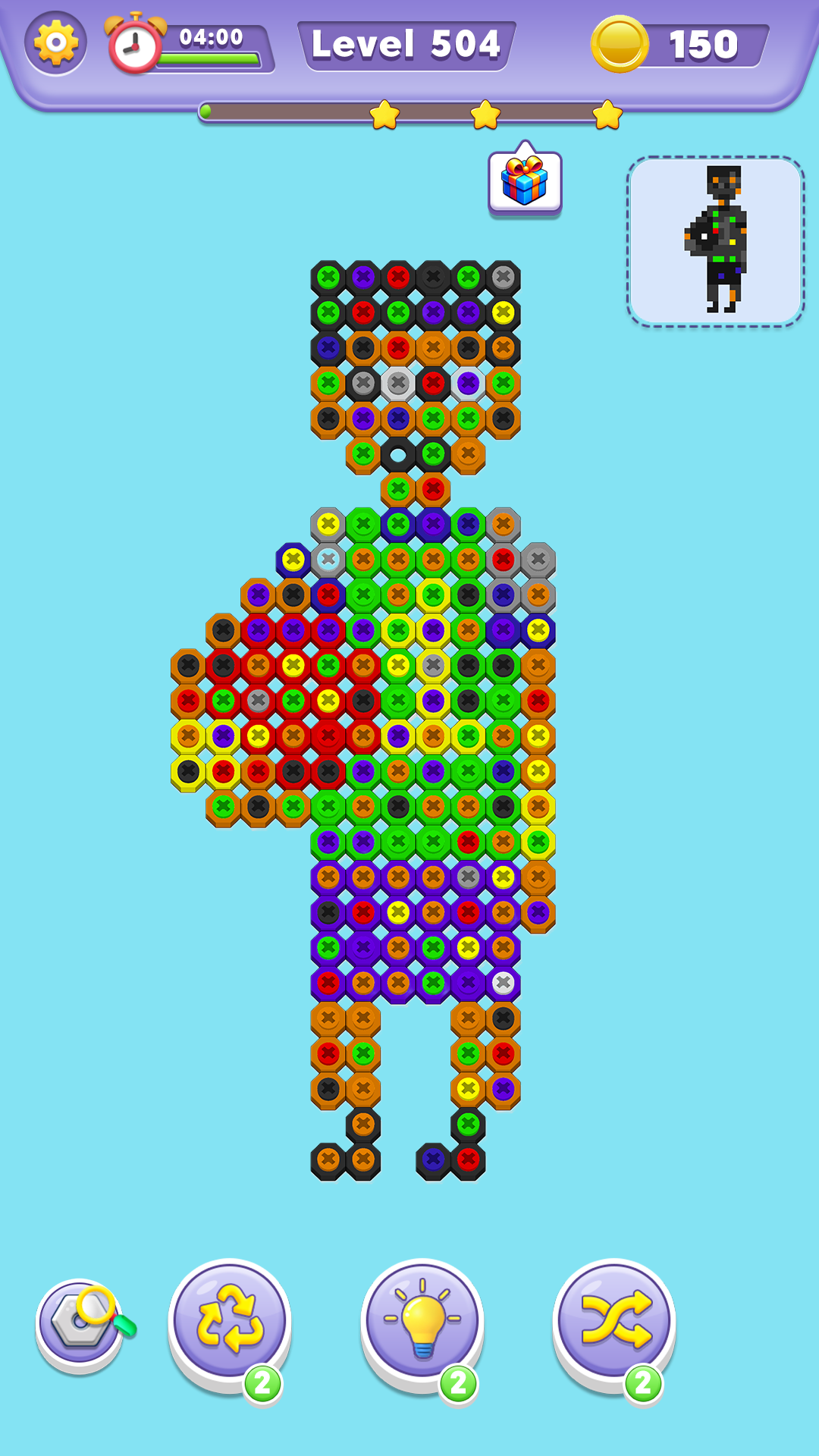 Nuts & Bolts Sort 3d: Color Sorting Puzzle - App on Amazon
