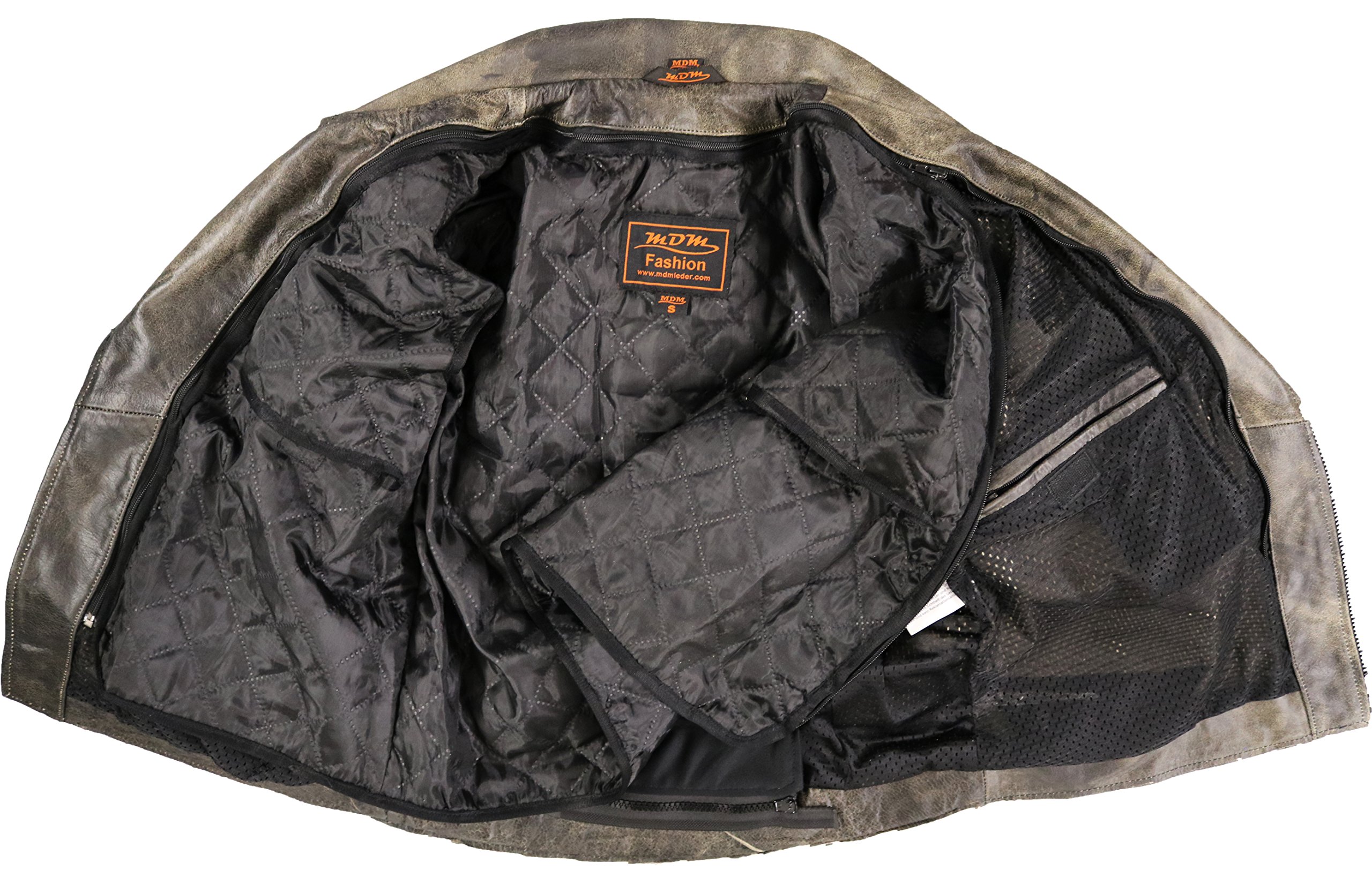 Giacca Giubbino Moto Pelle Sfoderabile Sport Custom Naked Protezioni Omologate | Prezzi E - Foto 11