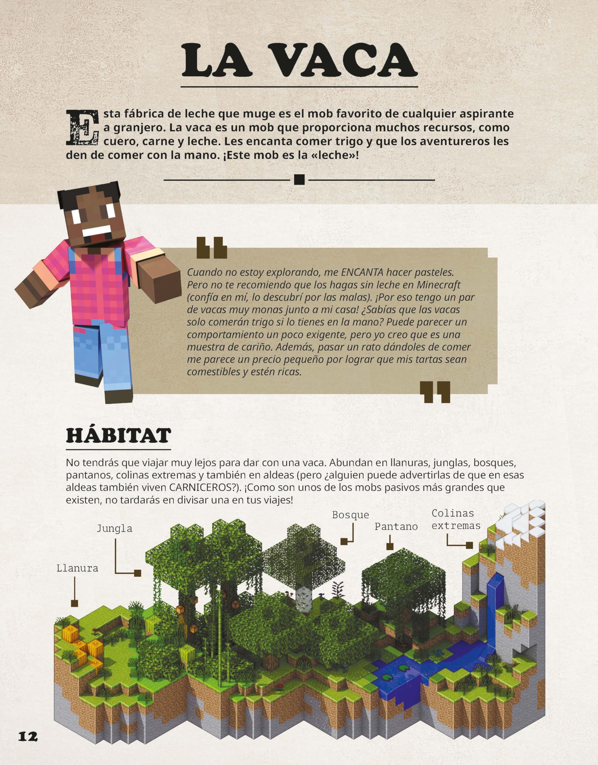 Minecraft oficial: Enciclopedia de mobs: La guía definitiva sobre los mobs de Minecraft (HARPERKIDS)