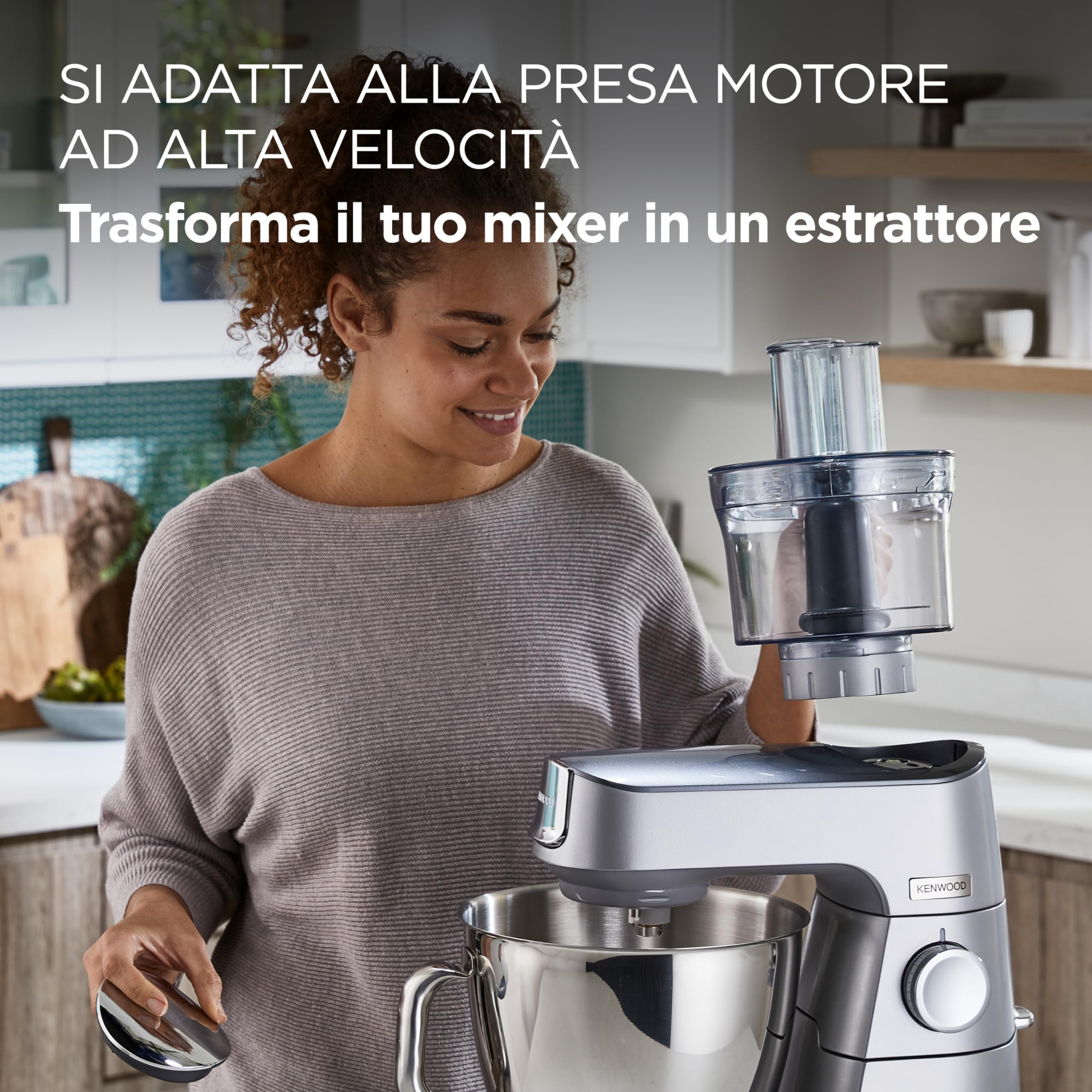 Lama E Disco Grattugia Fine Kenwood AT647 / KAH647 Per Robot Da Cucina Chef E Cook