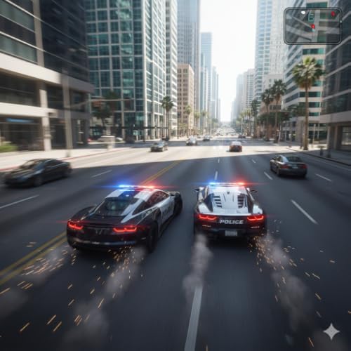 Real Police Car Pickup Driving: Police Patrol Car Driving Police Man Simulator