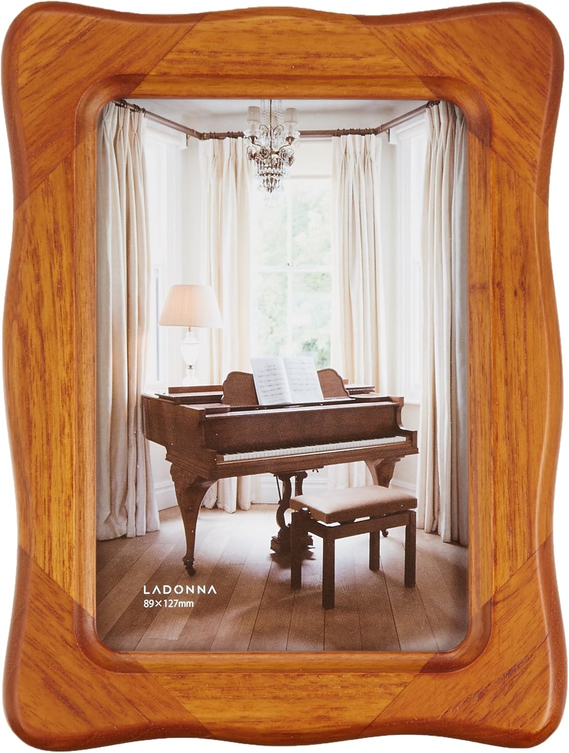 ラドンナ Radonna WT13-L-BR Photo Frame, Large, Brown 073153