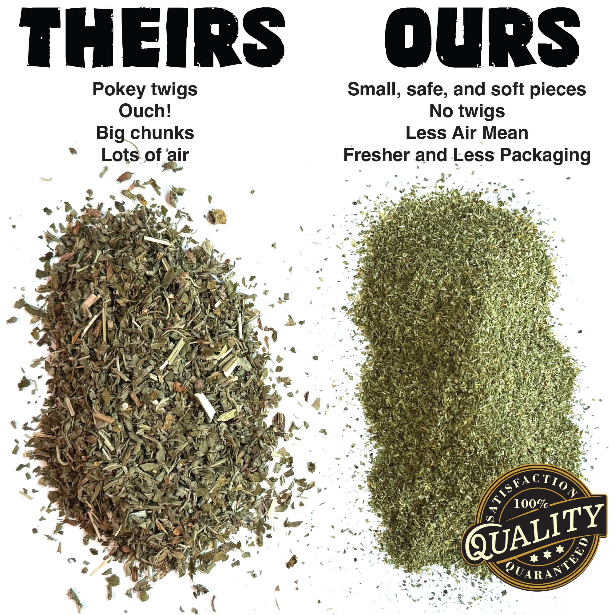 Fiend Catnip + Silvervine para gatos y gatitos, mezcla fina de pepinillos de gato de corte seguro con vid vegana + calcomanía, ultra potente, norteamericana, 1 taza (34.5 g) Adelante, crea un monstruo