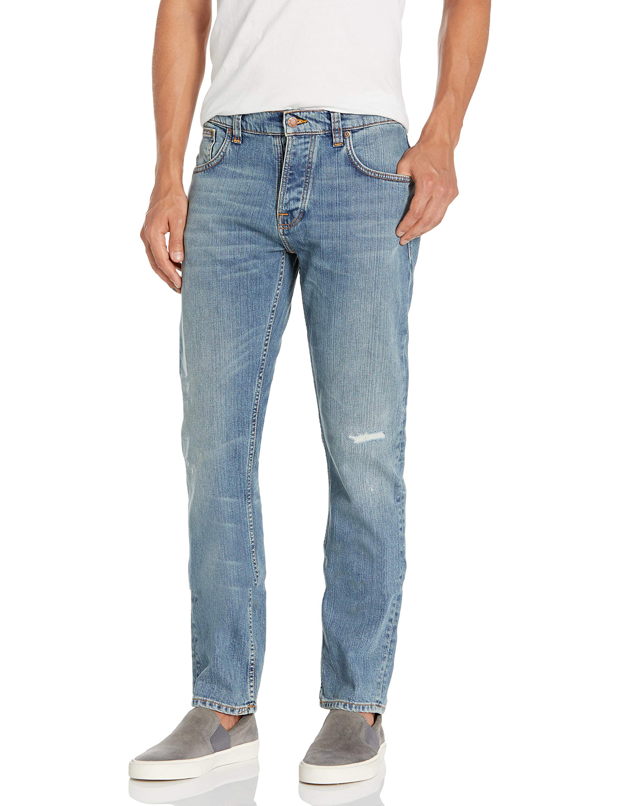 Nudie Jeansmens Grim Tim Lucky Blues Jeans