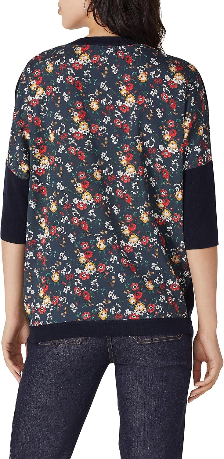 Rent The Runway Pre-Loved Floral Back Sweater - Image 4