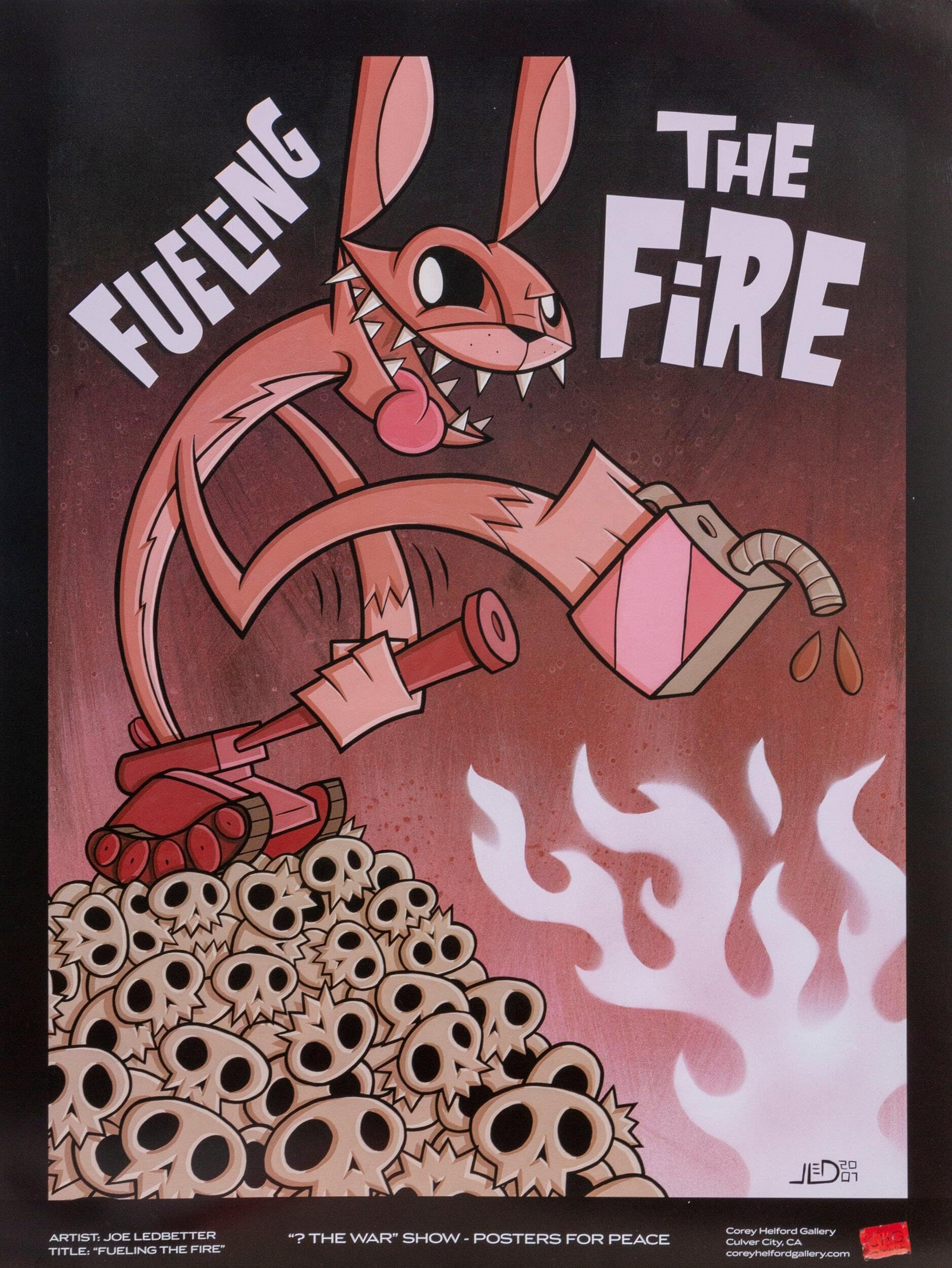 Joe Ledbetter, Fueling the Fire Poster