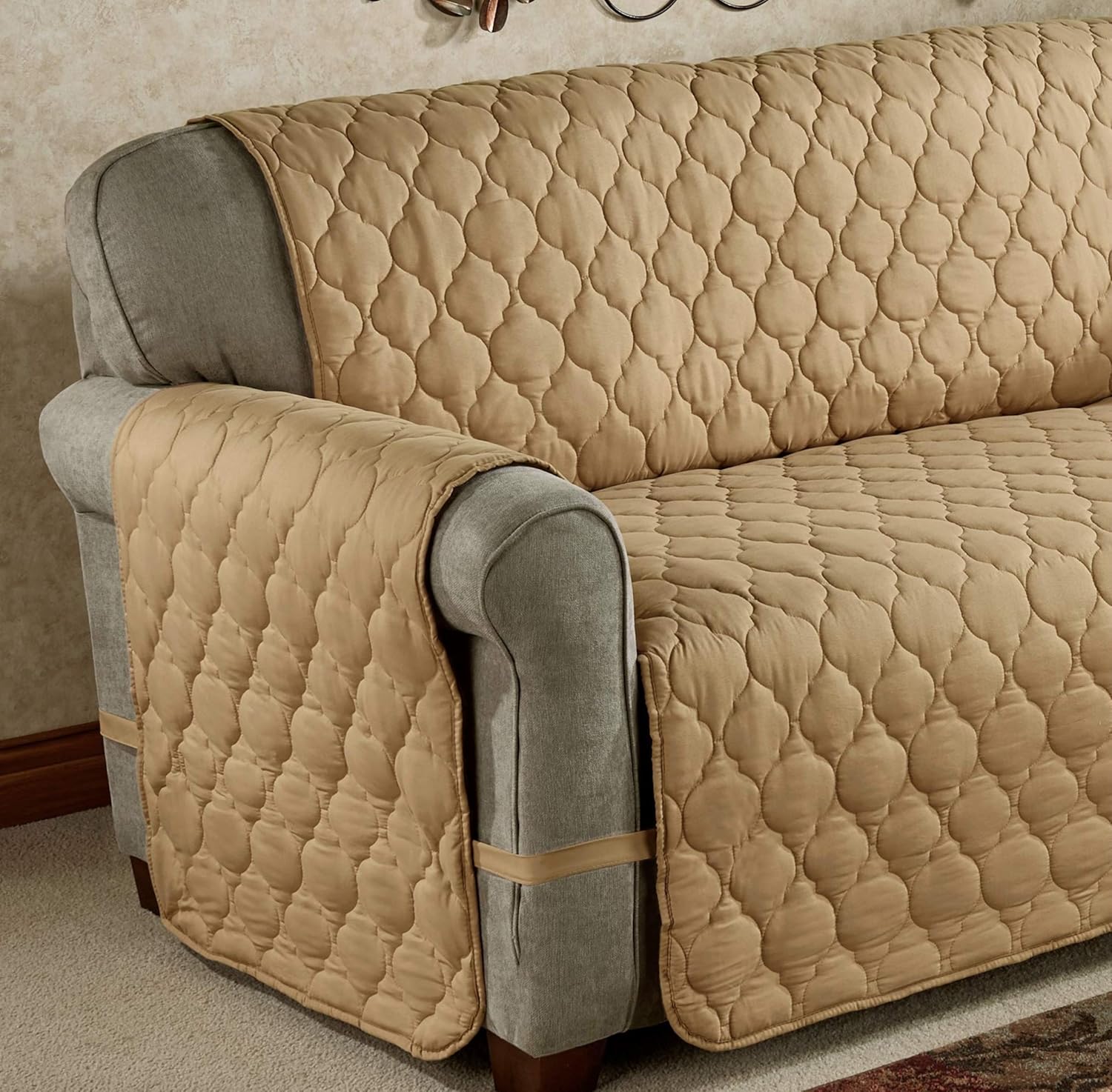 Touch of Class Paramount Furniture Protector Recliner/Wing Chair, Pet-Friendly, Quilted, Polyester Microfiber and Polyester Fill, Multiple Color Selections Recliner/Wing