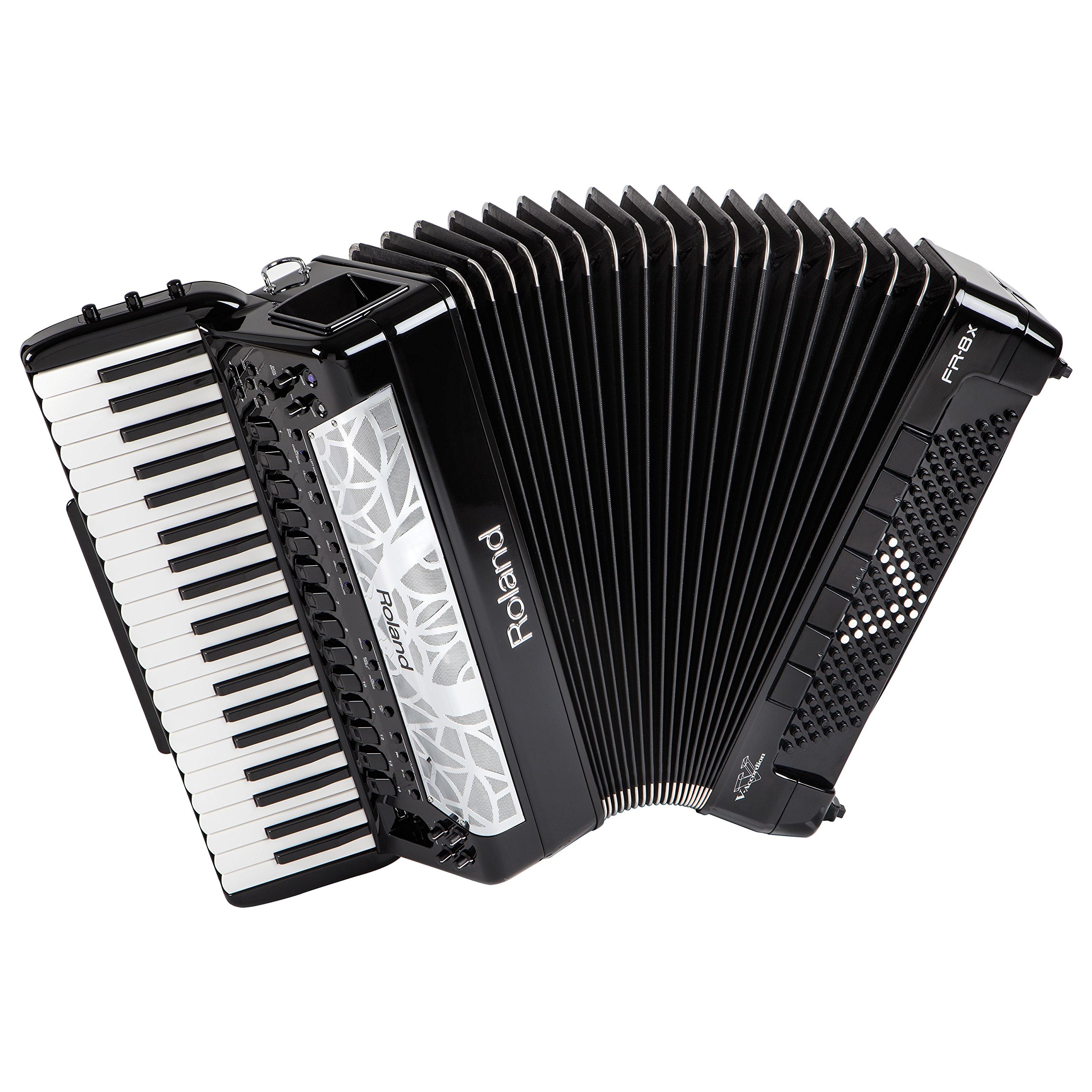 Acordeon Roland FR-8X BK - Preta | Amazon.com.br
