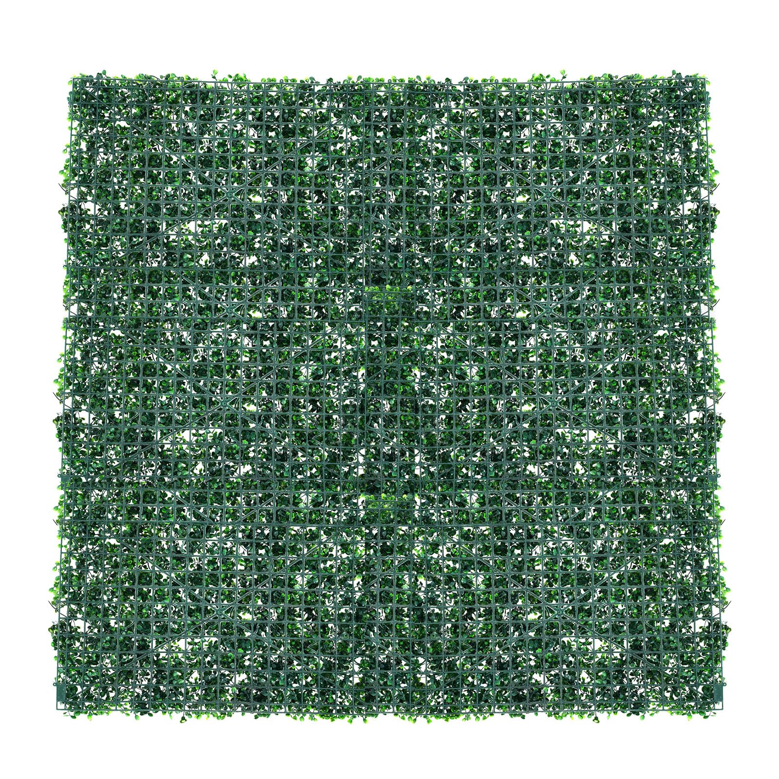 12 Stück Künstliche Pflanzenwand, Hohe Dichte Künstliche Pflanzen Rasen Wand, 4cm Dick Kunstpflanzen Wand für Garten im Freien und Indoor Dekoration, 40X60cm