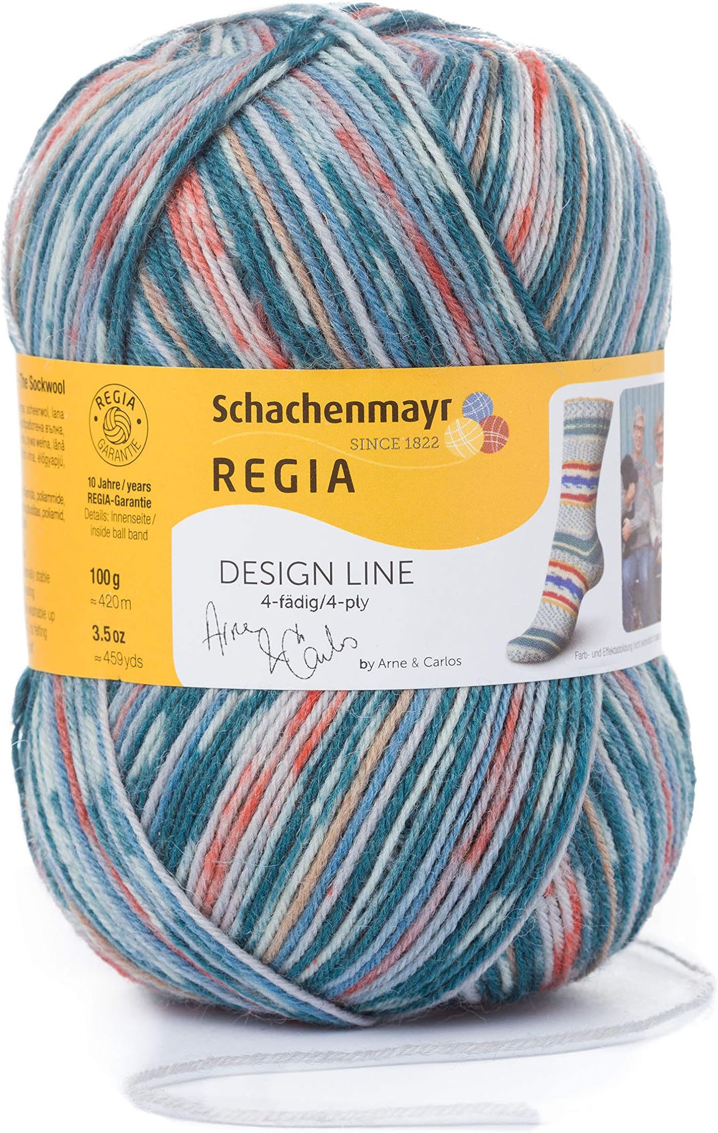 Regia Design Line by Arne & Carlos 4 Ply Color 100g 03657 Summer Night