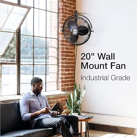 Industrial Grade Wall Mount Fan 