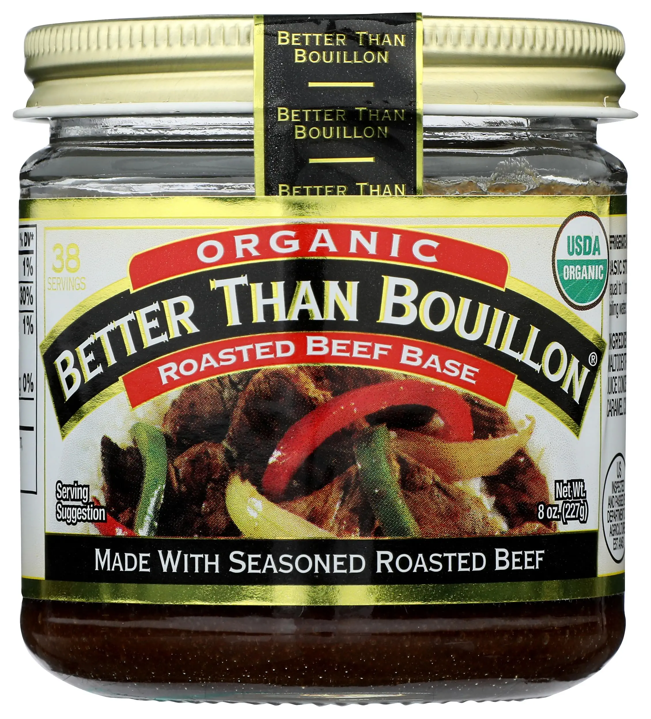 Organic Roasted Beef Base, 8oz
