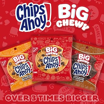 CHIPS AHOY! Big Chewy Chocolate Chip Cookies, 14 Packs