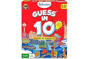 Skillmatics Card Game - 10 Days in the USA