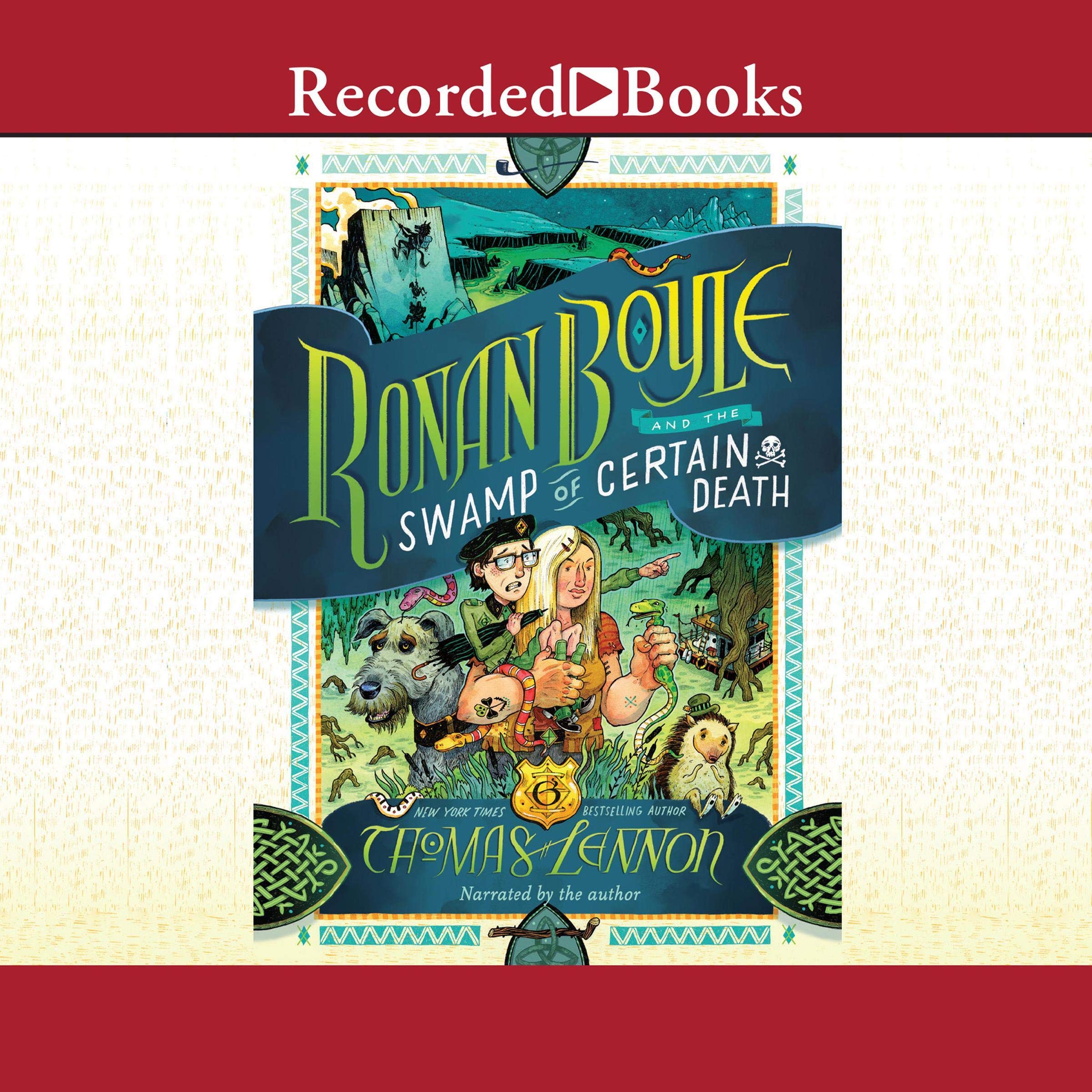 Cover art for Ronan Boyle and the Swamp of Certain Death