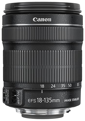 Canon EF-S 18-135mm f/3.5-5.6 IS STM Lens (Renewed)