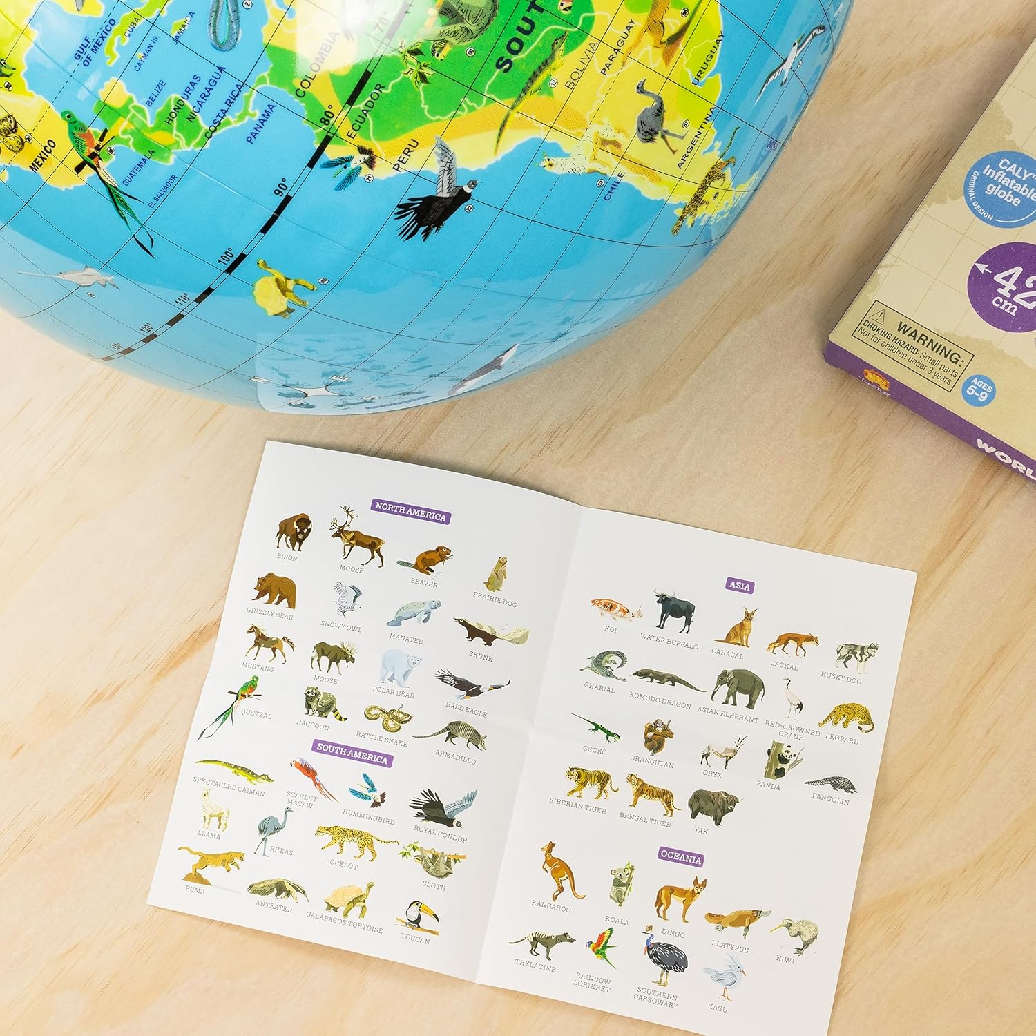 Animal Planet Globe - 42cm by Tiger Tribe