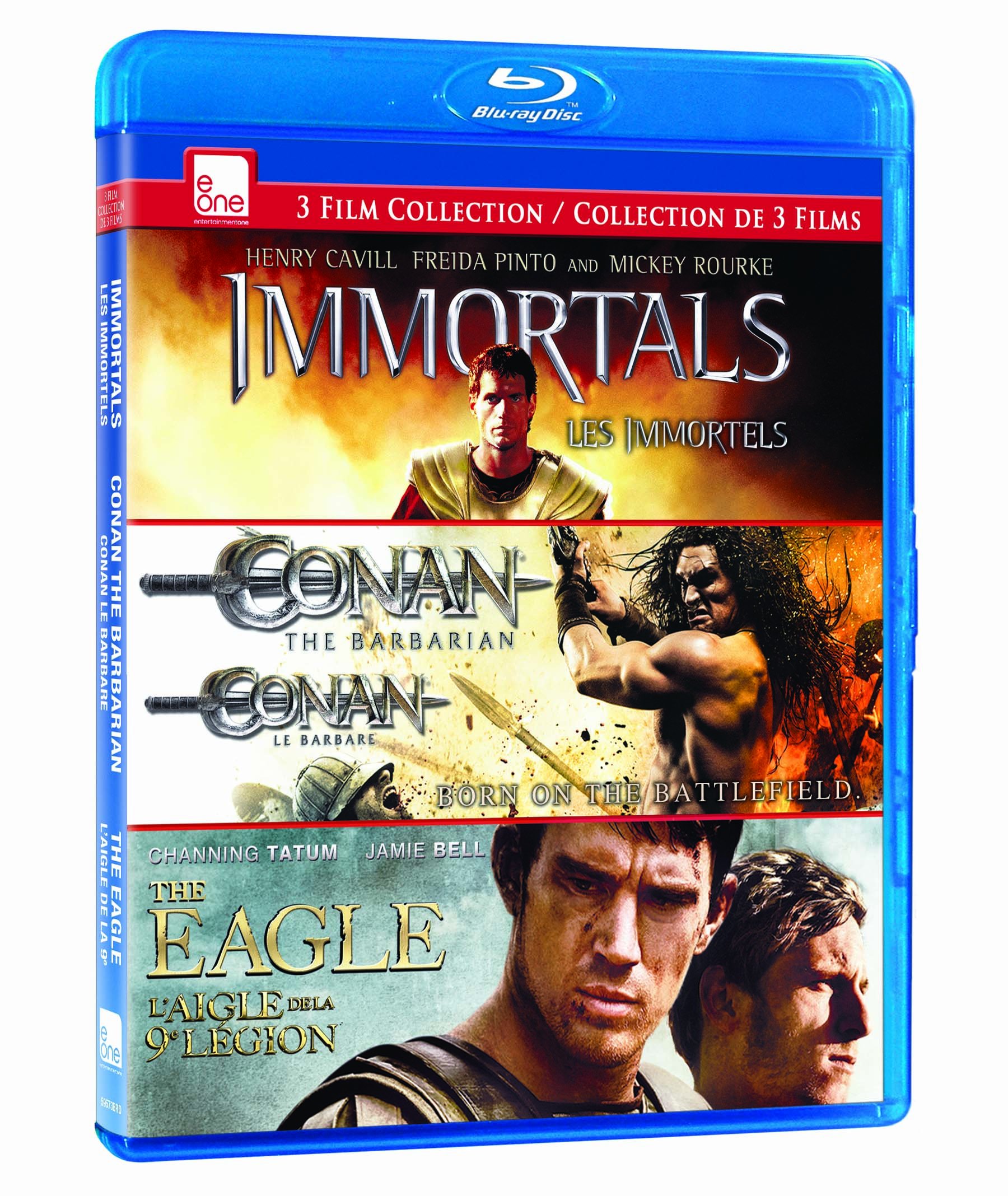 Immortals / Conan / Eagle Tf [Blu-ray] (Bilingual) [Blu-ray]