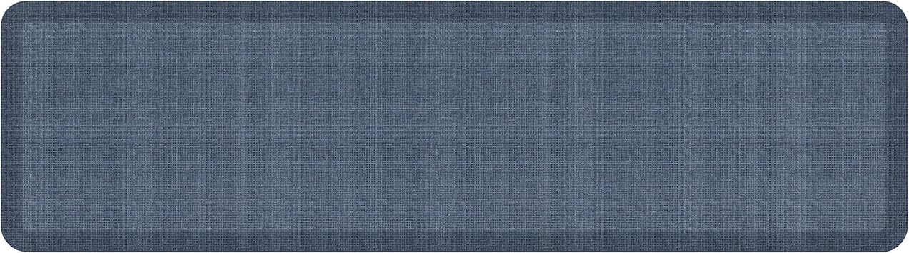 NewLife by GelPro Anti-Fatigue Designer Comfort Kitchen Floor Mat, 20x72, Tweed High Tide Stain Resistant Surface with 3/4 Thick Ergo-Foam Core for Health and Wellness