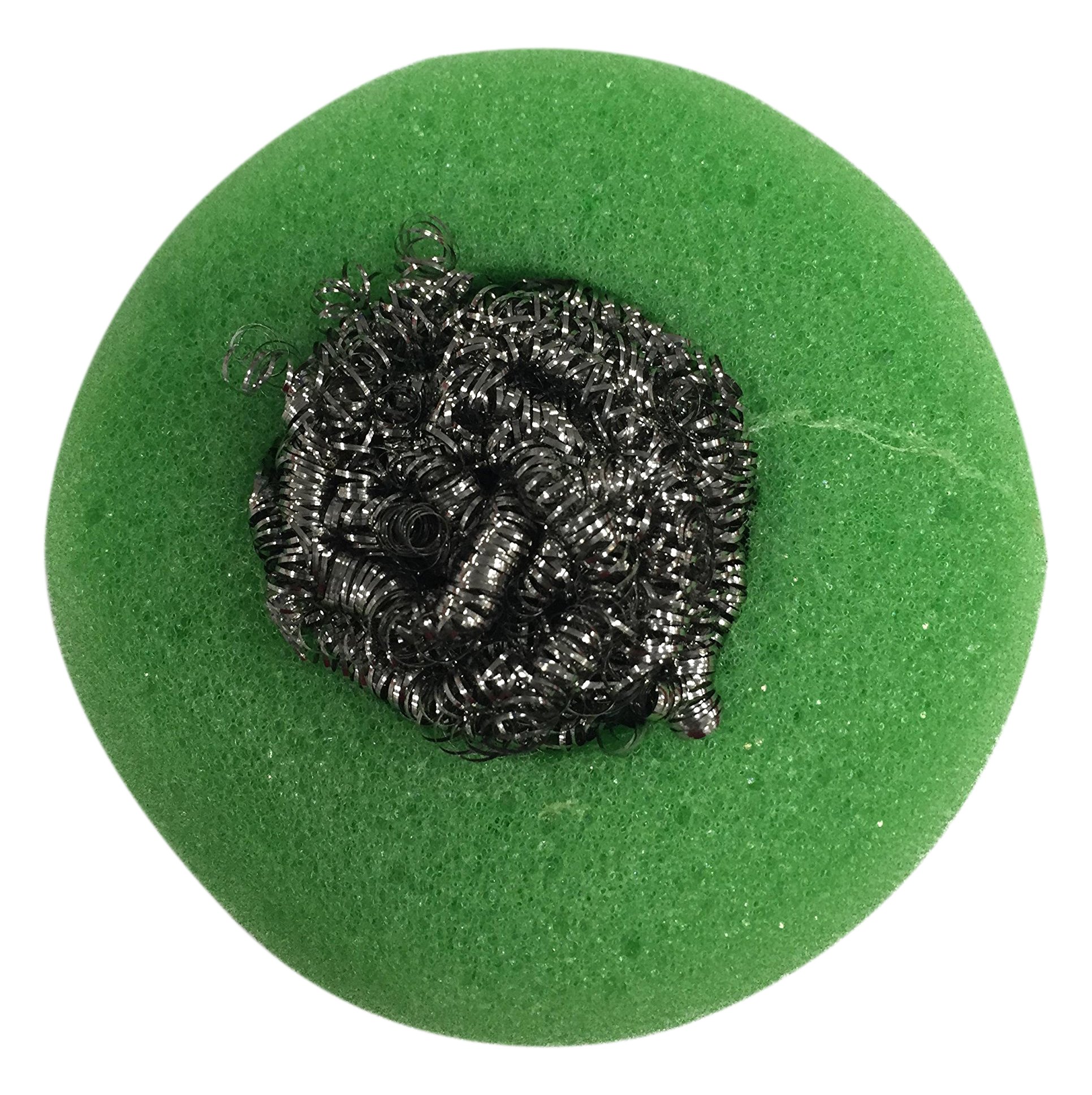 Mirtex Trading CorpStainless Steels Silk Sweep Balls, Green