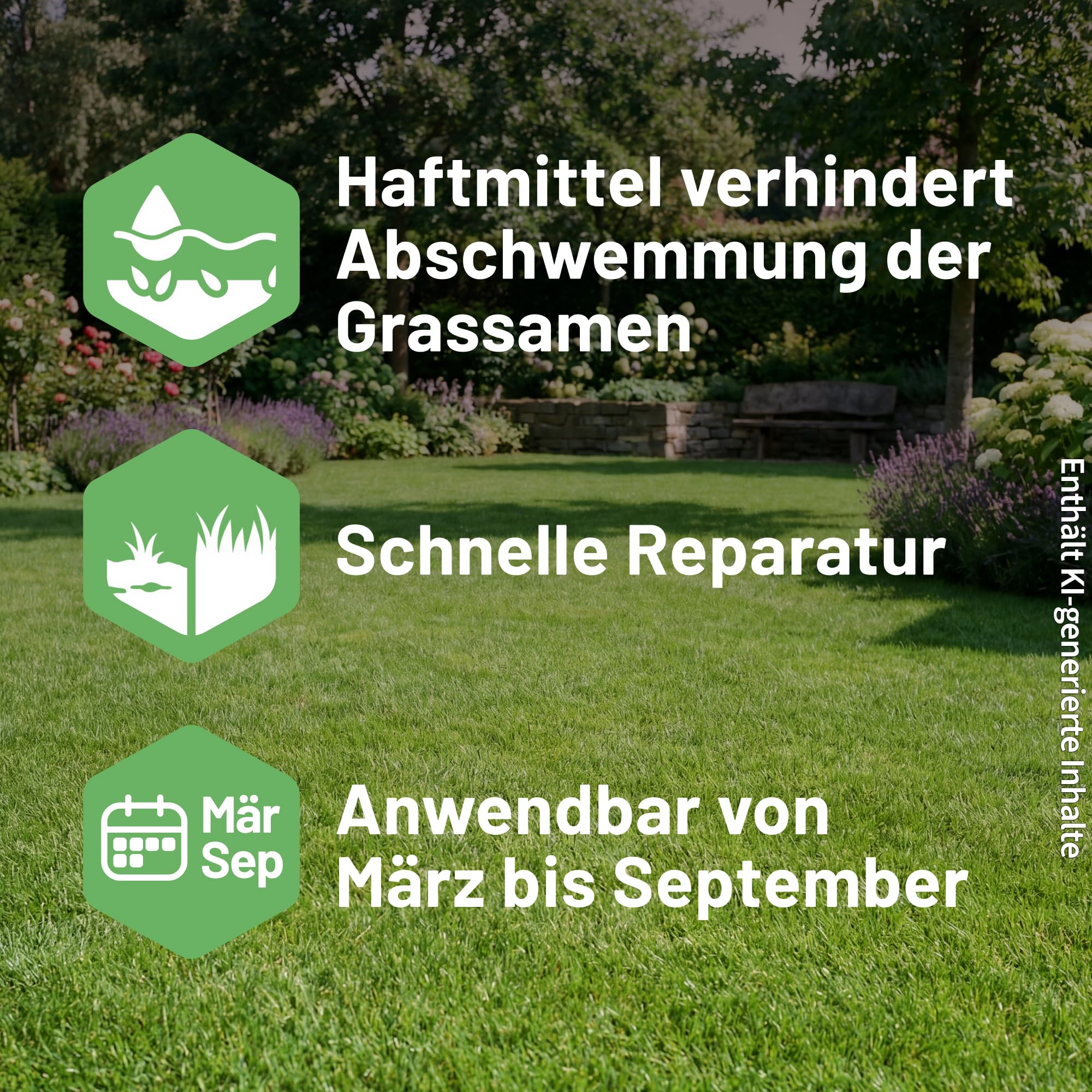 Substral Magic Lawn Patch, reparaciones de césped, semillas de césped, sustrato de primera calidad y fertilizante, 3,6 kg hasta 16 m²