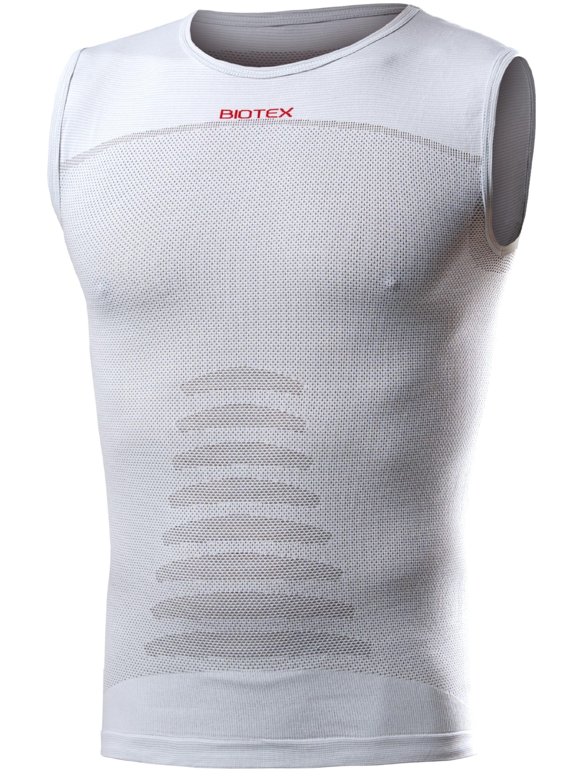 BIOTEX Canotta +Carbon Traspirante e Antibatterica da Uomo per Ciclismo e Running, Intimo Tecnico Sportivo Ideale per L'Estate e per l'inverno