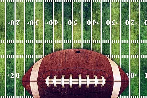 Miniatura 2 de Alfombra de campo deportivo, alfombra de fútbol americano, estilo retro, decoración del hogar, para sala de estar, dormitorio, habitación de niños,